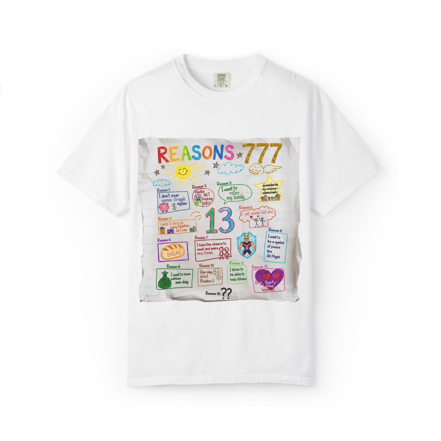 REASONS - Graphic T-Shirt